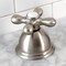 Kingston Brass Transfer Valve Set For Roman Tub Filler, Brushed Nickel KSK3358AXTR - alternate 6